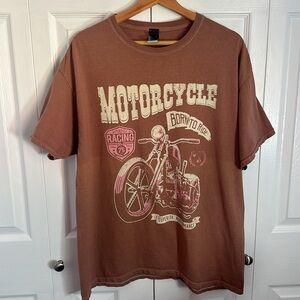 Motorcycle Graphic Tee